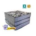 Ver imagem 2 de Colchão Dobrável Solteiro Espuma D23 Belos Sonhos 14x78x188