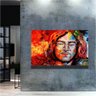 Quadro John Lennon Street Art:60x40 cm/DOURADA - 2