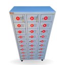 Ver imagem 3 de Armário para Celular 30 Portas 122x63x28 Cm com Chave | Segurança e Organização