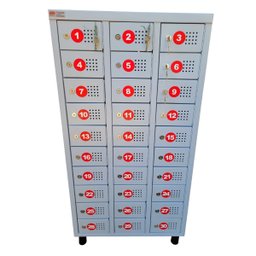 Armário para Celular 30 Portas 122x63x28 Cm com Chave | Segurança e Organização - 5