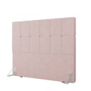 Ver imagem 3 de Cabeceira Casal 140cm Bouclê Estofada Design Moderno para Quarto Linea