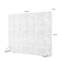 Ver imagem 4 de Cabeceira Casal 140cm Bouclê Estofada Design Moderno para Quarto Linea