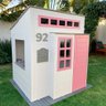 Casinha de Madeira Infantil Clubinho - Rosa - 3