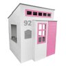 Casinha de Madeira Infantil Clubinho - Rosa - 1