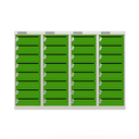 Ver imagem 2 de Armário de Aço para Correspondência 32 Portas - Nk 2716