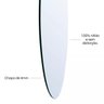 Espelho Orgânico Led Frio 95x67cm Decorativo Sala Banheiro - 7