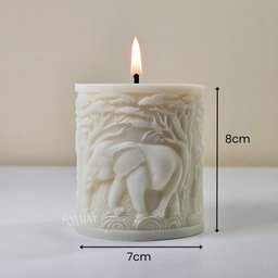 Vela Decorativa Elefante 230g - 4