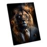 Quadro Social Lion Br Artes Pequeno 60x40 - 3