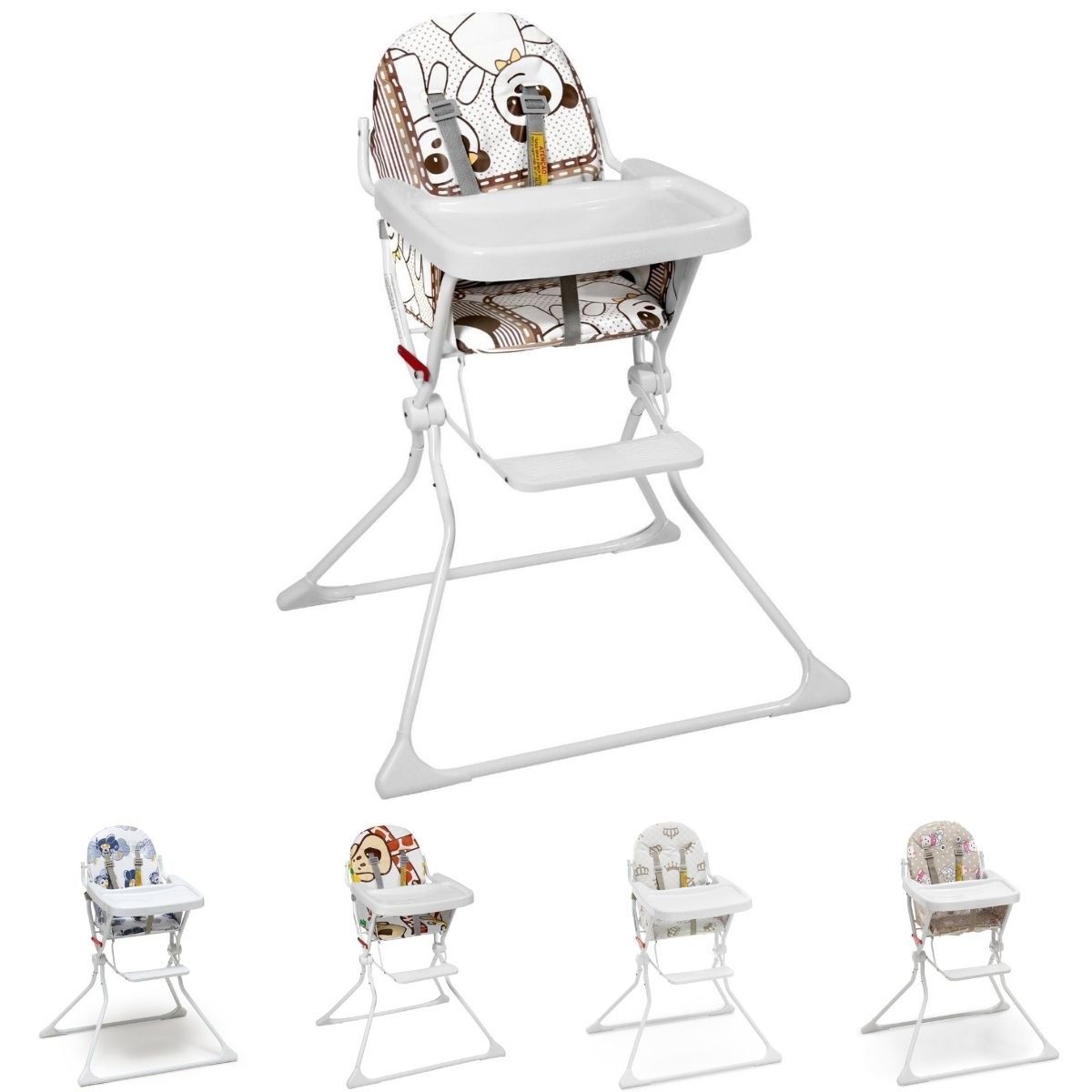 Cadeira de Alimentação Dobravel Cadeirão de Papa Standart 5016 Bebê ...