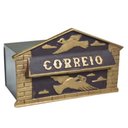 Ver imagem 1 de Caixa de Correio Pombinho com Frente de Alumínio - 2630 - MSE