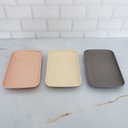 Ver imagem 5 de Travessa para Servir Bandeja Retangular 21x14cm Sortida Petiscos Salgados Sobremesa Lyor