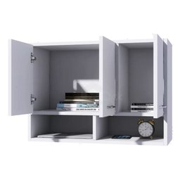 Armário Multiuso Lavanderia com 3 Portas - Ideal para Produtos de Limpeza | Compacto e Resistente - 2