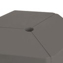 Ver imagem 4 de Conjunto 6 Unidades Banco Bee Cinza/Mushroom