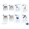 Kit Completo para Caixa Acoplada com Acionador Pneumático Branco Blukit - 5