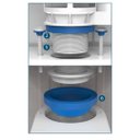 Ver imagem 3 de Kit Completo para Caixa Acoplada com Acionador Pneumático Branco Blukit