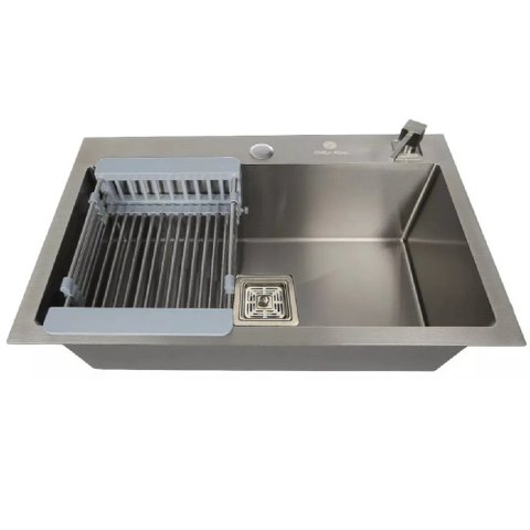 Cuba Gourmet Quadrada Aço Inox Escovado 60x40cm com Acessórios - Cub-006 - Stillus Home
