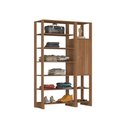Ver imagem 1 de Estante Closet Yes 120cm com 1 Porta e 9 Nichos - Montana