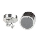 Ver imagem 6 de Jg2 Meu Primeiro Dente/cacho Silverplate Cavalo Balanco Base Branca