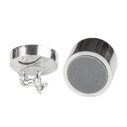 Jg2 Meu Primeiro Dente/cacho Silverplate Cavalo Balanco Base Branca - 6