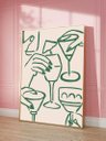 Ver imagem 1 de Quadro Decorativo Aesthetic - Drinks I