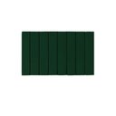 Ver imagem 2 de Cabeceira Solteiro Estofada Palito 90 Cm - Verde Musgo