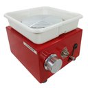 Ver imagem 3 de Mini Torno Elétrico Giratório para Cerâmica Pintura e Modelagem Bivolt 30w