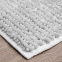 Ver imagem 3 de Tapete Antiderrapante 40x60cm Popglow Prata Ice