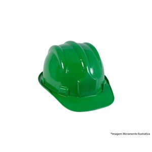 Capacete Seguranca Aba Frontal Verde