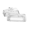 Manteigueira de Cristal C/tampa Bird Transparente 18cm Wolff - 3