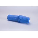 Ver imagem 1 de Lençol Cama Viúva Avulso(1,88mx1,20mx22cm Alt) com Elástico 100% Algodão 200 Fios Azul