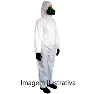 Macacao Covertech 100 Branco Volk Eeg