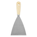 Ver imagem 4 de Espatula Betumadeira, Aco Inoxidavel, Lisa, Cabo de Madeira, 4pol., 100mm, 1pc // Sparta