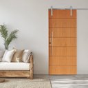 Ver imagem 1 de Porta Correr 2 Trilhos Soft Aparente Puxador Tubo 60cm 110x210cm Belíssima Rodam Abertura Direita Branco
