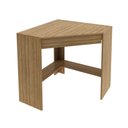 Ver imagem 2 de Mesa para Escritório de Canto Nogal Tecnomobili Me4169 Cor: Amêndoa