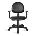 Ver imagem 2 de Cadeira Ágata Executiva Back System Braço Regulável Courvin Preto