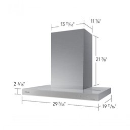 Coifa Samsung Wi-fi 75cm Inox 220v Nk30cb600wcgbz - 3
