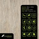 Ver imagem 2 de Piso Vinílico em Régua Olimpo Casa Grassi 5,2mmx18x122cm (m²) 