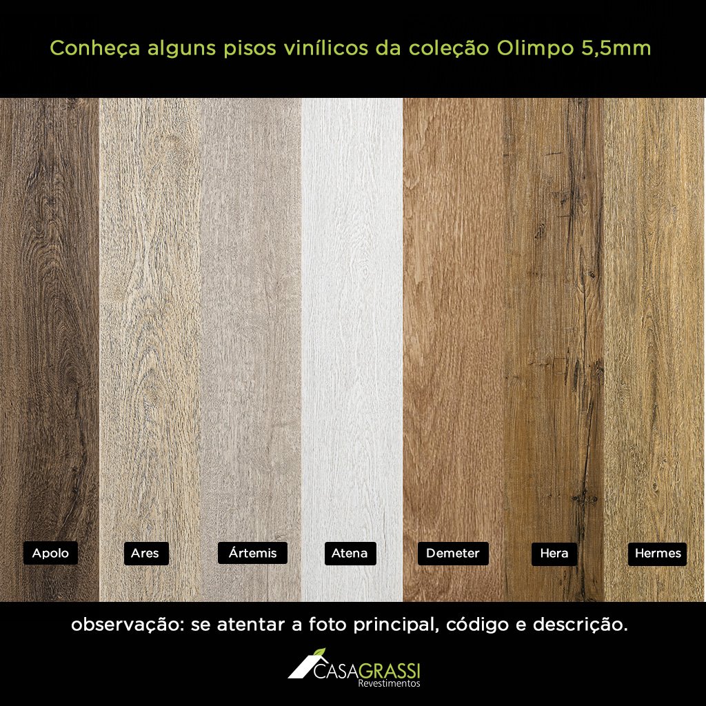 Piso Vinílico em Régua Olimpo Scandian 5,5mmx18x122cm (M²)  - 4