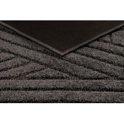 Tapete Sala 200x250 Cm Alto Relevo Realce Trama 56 Chumbo - 3
