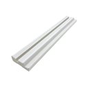 Ver imagem 4 de Rodapé de Poliestireno Frisado 5cm x 2,40m Rende 2,40 Metros Casa Grassi 