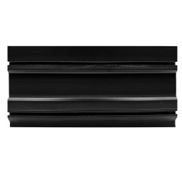 Rodapé de Poliestireno Frisado 15cm x 2,40m Rende 2,40 Metros Casa Grassi  - 2