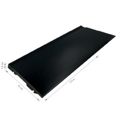 Rodapé de Poliestireno Frisado 15cm x 2,40m Rende 2,40 Metros Casa Grassi  - 5