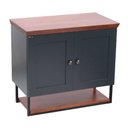 Ver imagem 3 de Gabinete para Banheiro 2 Portas 3 Prateleiras 80cm Nórdic 