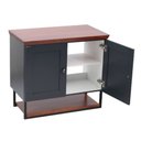 Ver imagem 5 de Gabinete para Banheiro 2 Portas 3 Prateleiras 80cm Nórdic 