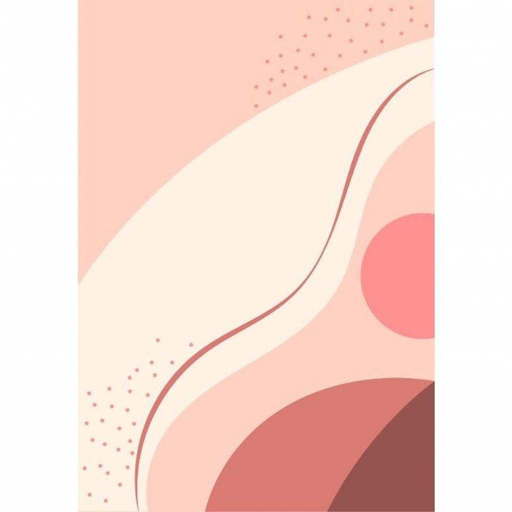 Kit com 3 Quadros Arte Abstrata em Lona Tamanho:60x90cm - 4