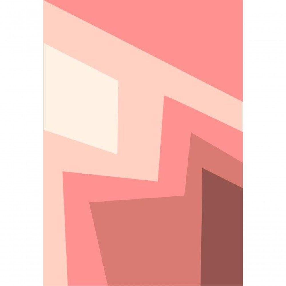 Kit com 3 Quadros Arte Abstrata em Lona Tamanho:60x90cm - 3
