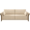 Ver imagem 7 de Kit Sofá 02 Lugares Sala Estar 162cm com 02 Poltronas Stefan Pés Madeira M03 Linho Bege - Lyam