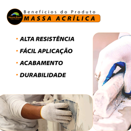Massa Acrílica para Nivelamento Versátil Decora Brasil - 3.6l - 2