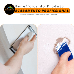 Massa Acrílica para Nivelamento Versátil Decora Brasil - 3.6l - 7
