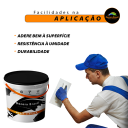 Massa Acrílica para Nivelamento Versátil Decora Brasil - 3.6l - 4
